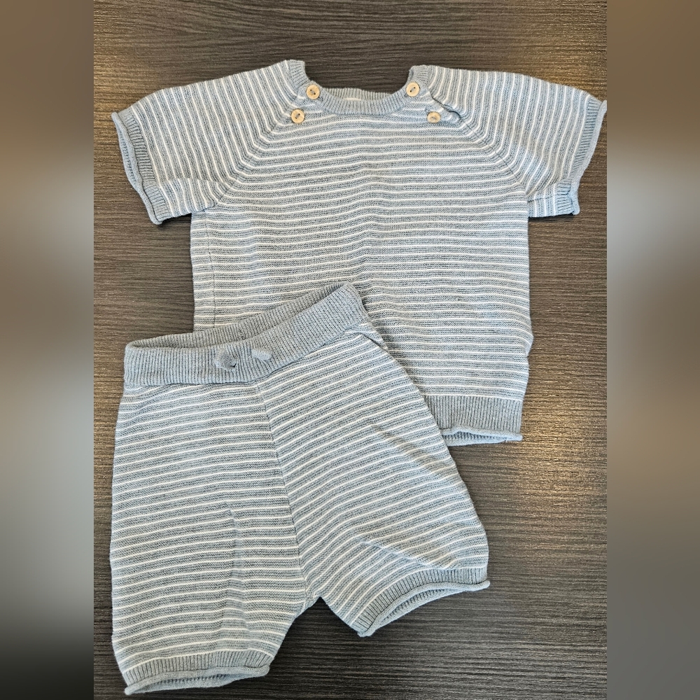 H&M 12-18 grey-blue